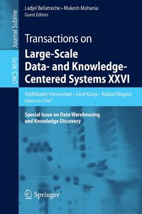 bokomslag Transactions on Large-Scale Data- and Knowledge-Centered Systems XXVI