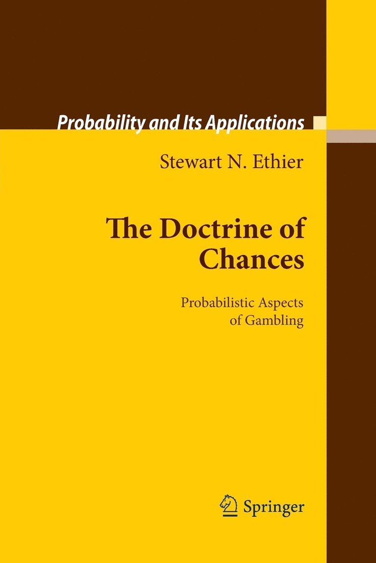 Stewart N. Ethier - Doctrine of Chances, Häftad
