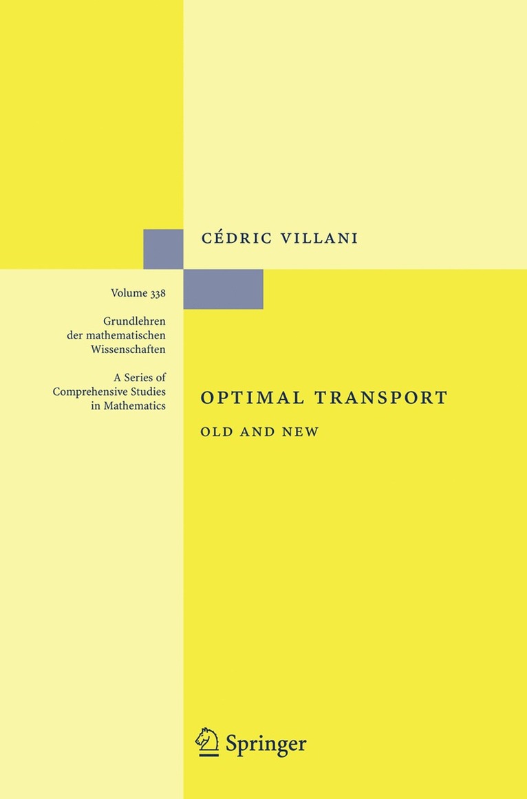 Cédric Villani - Optimal Transport, Häftad