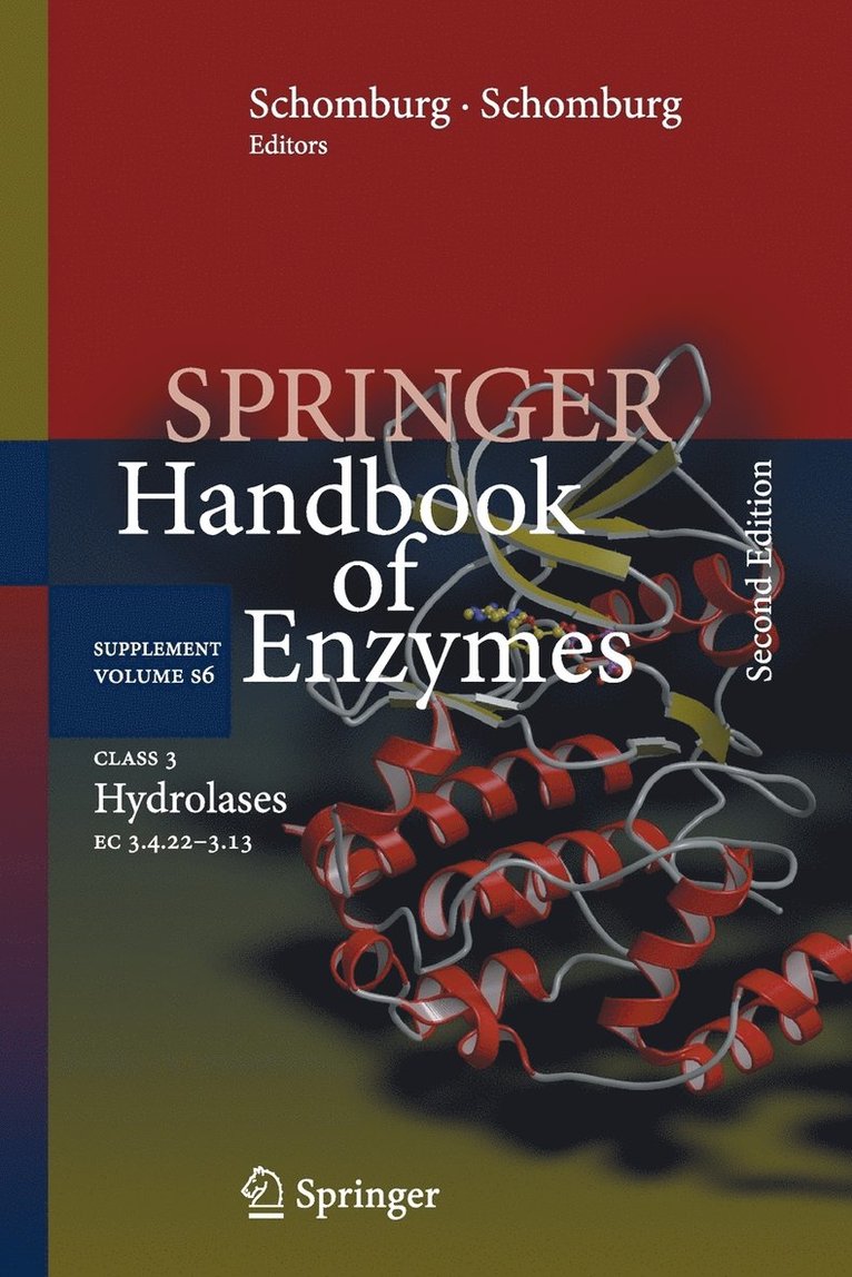 Dietmar Schomburg, Ida Schomburg - Class 3 Hydrolases, Häftad