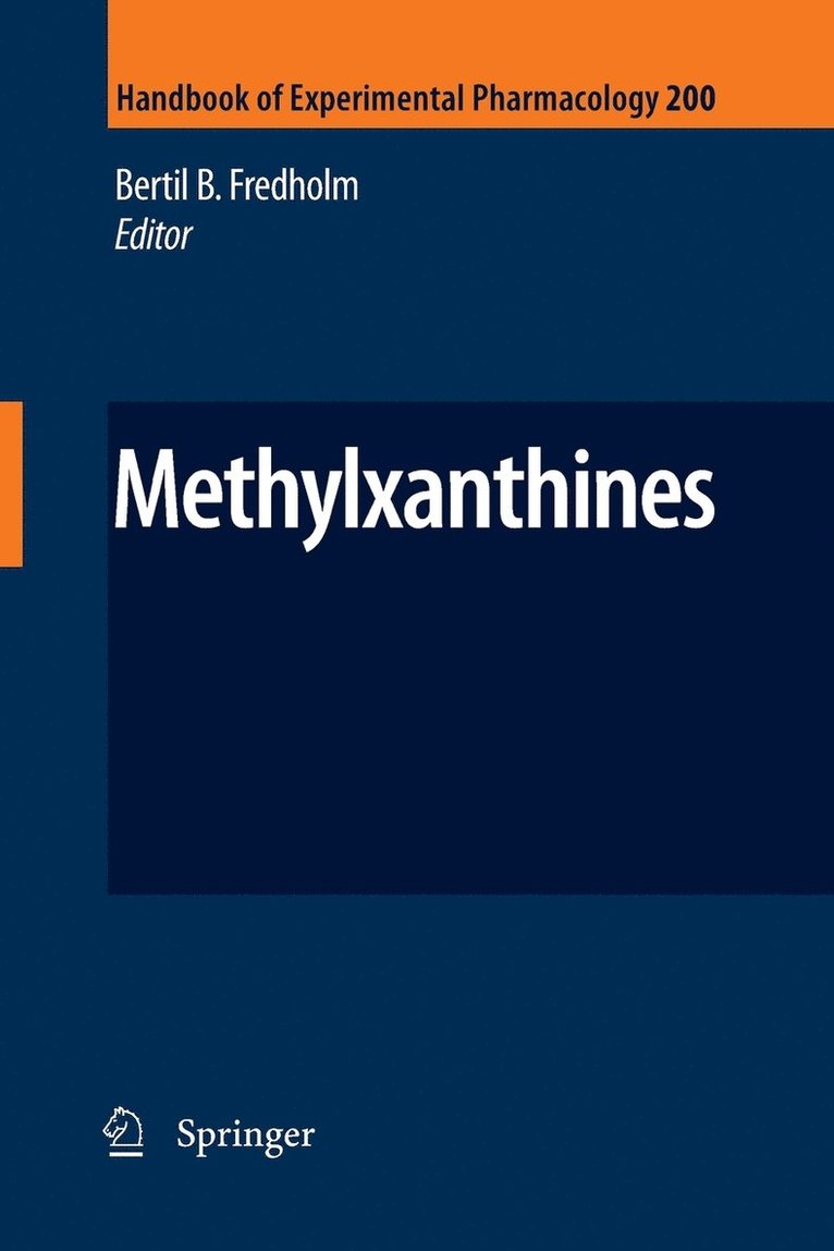Bertil B. Fredholm - Methylxanthines, Häftad