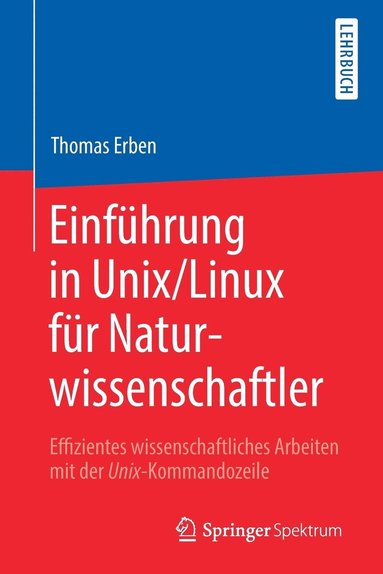 bokomslag Einfhrung in Unix/Linux fr Naturwissenschaftler