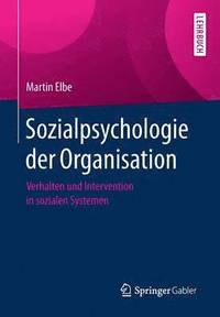 bokomslag Sozialpsychologie der Organisation