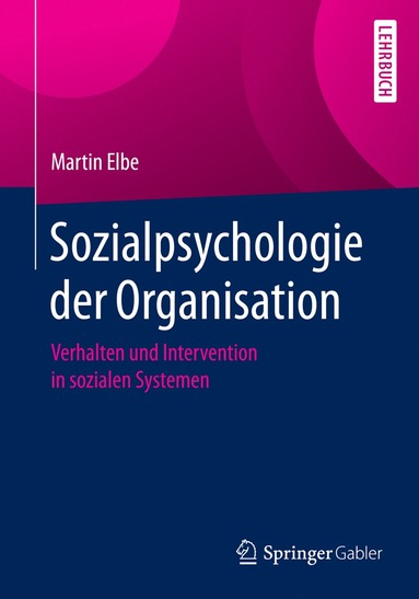 bokomslag Sozialpsychologie der Organisation