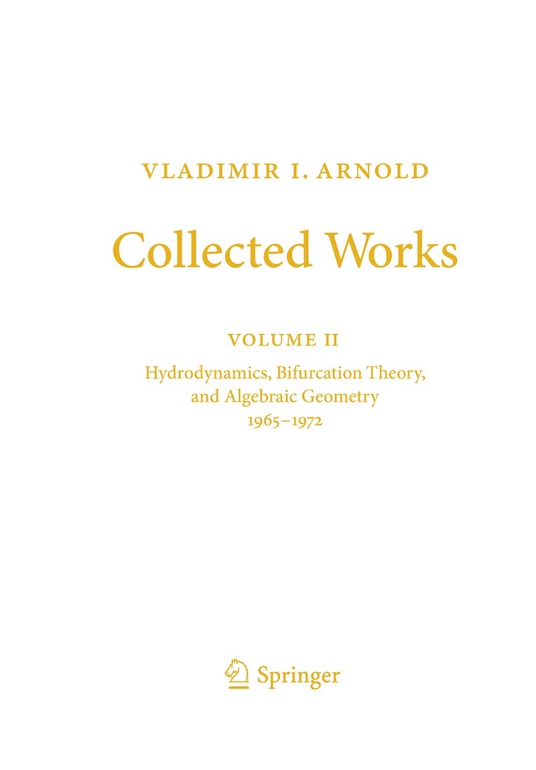 Vladimir I. Arnold - Collected Works 1