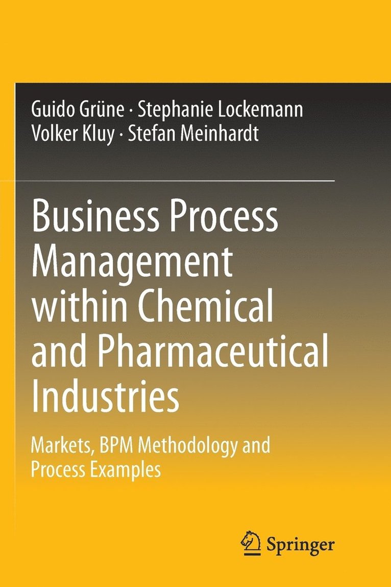 Business Process Management within Chemical and Pharmaceutical Industries