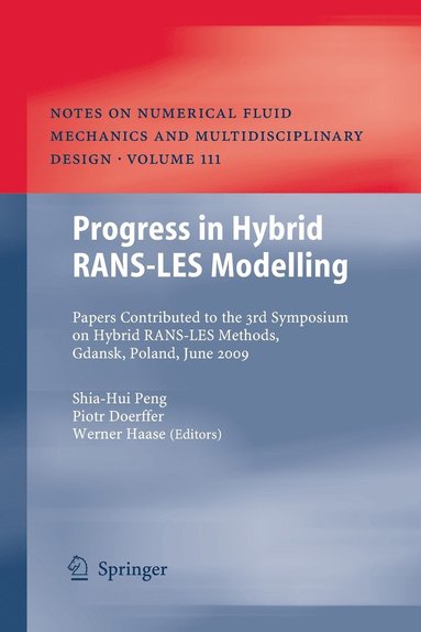 bokomslag Progress in Hybrid RANS-LES Modelling