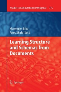bokomslag Learning Structure and Schemas from Documents