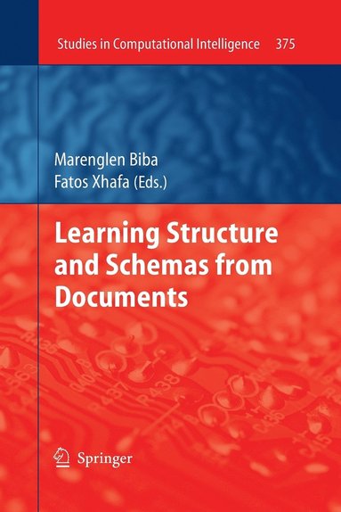 bokomslag Learning Structure and Schemas from Documents