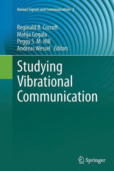 bokomslag Studying Vibrational Communication