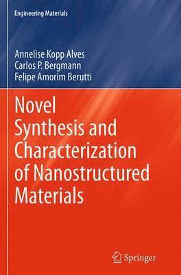 bokomslag Novel Synthesis and Characterization of Nanostructured Materials