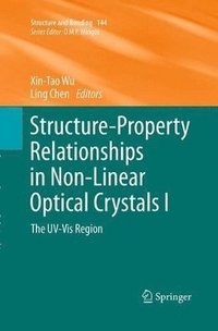 bokomslag Structure-Property Relationships in Non-Linear Optical Crystals I