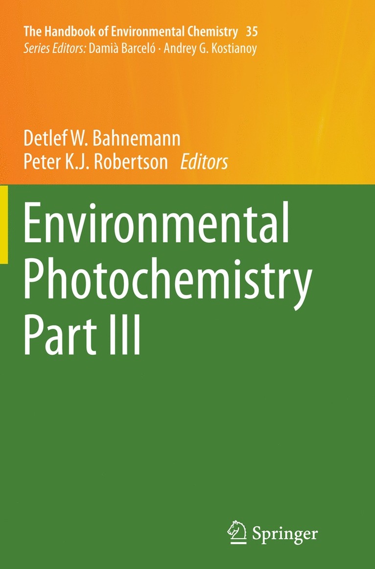 Environmental Photochemistry Part III 1