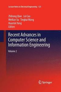 bokomslag Recent Advances in Computer Science and Information Engineering