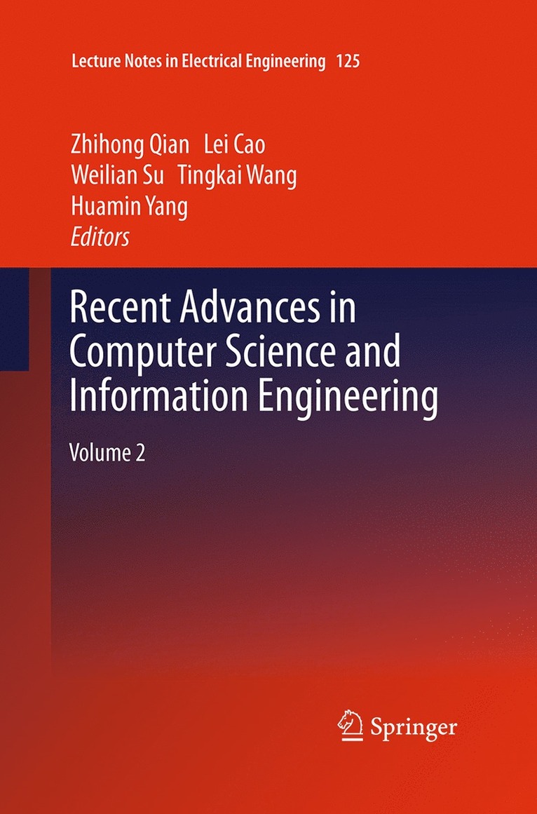 Recent Advances in Computer Science and Information Engineering 1