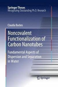 bokomslag Noncovalent Functionalization of Carbon Nanotubes