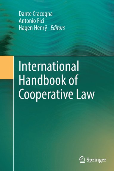 bokomslag International Handbook of Cooperative Law