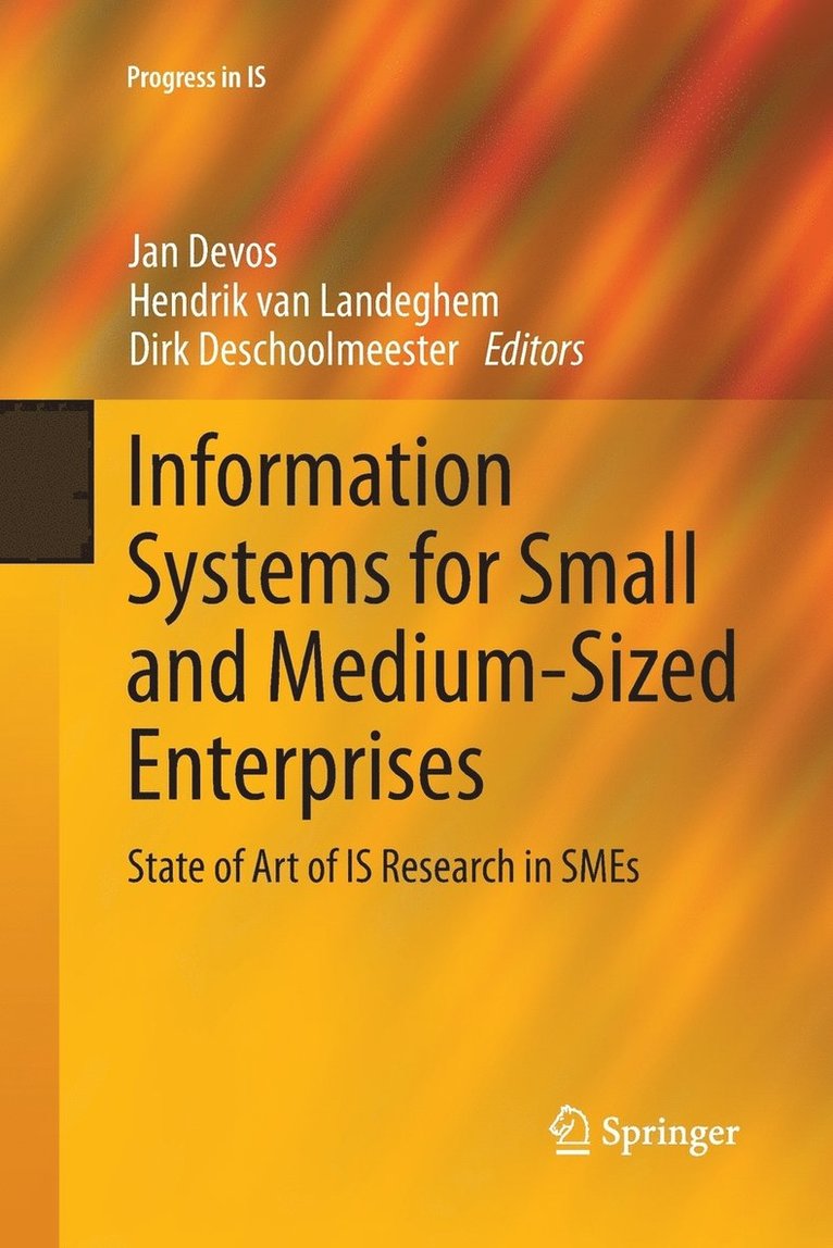 Information Systems for Small and Medium-sized Enterprises 1