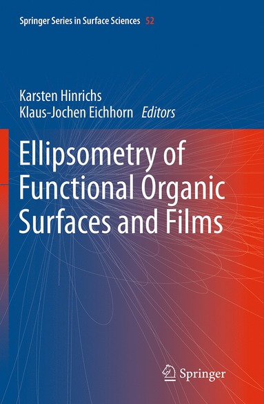 bokomslag Ellipsometry of Functional Organic Surfaces and Films