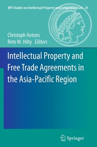 bokomslag Intellectual Property and Free Trade Agreements in the Asia-Pacific Region