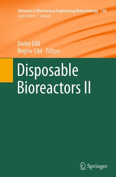 bokomslag Disposable Bioreactors II