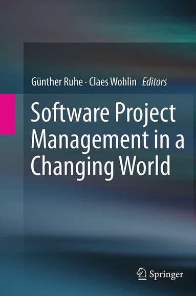 Günther Ruhe, Claes Wohlin - Software Project Management in a Changing World, Häftad