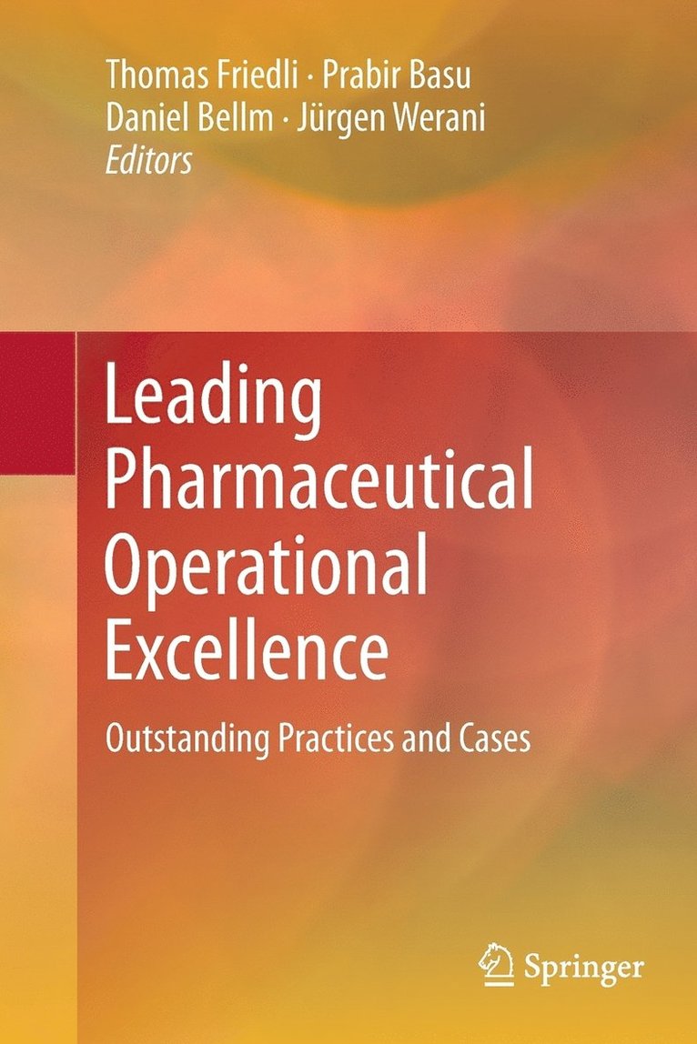 Leading Pharmaceutical Operational Excellence 1