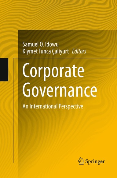 Samuel O Idowu, Kiymet Tunca Çaliyurt - Corporate Governance, Häftad