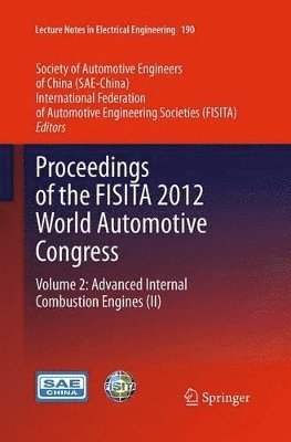 bokomslag Proceedings of the FISITA 2012 World Automotive Congress