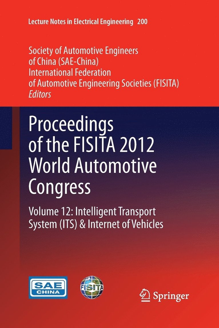 Proceedings of the FISITA 2012 World Automotive Congress 1