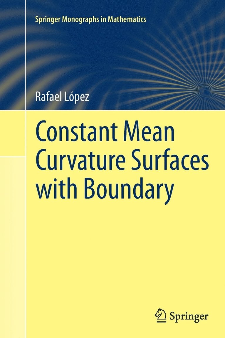 Constant Mean Curvature Surfaces with Boundary 1