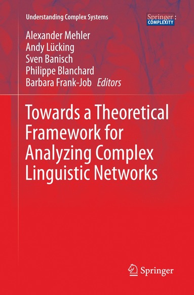 bokomslag Towards a Theoretical Framework for Analyzing Complex Linguistic Networks