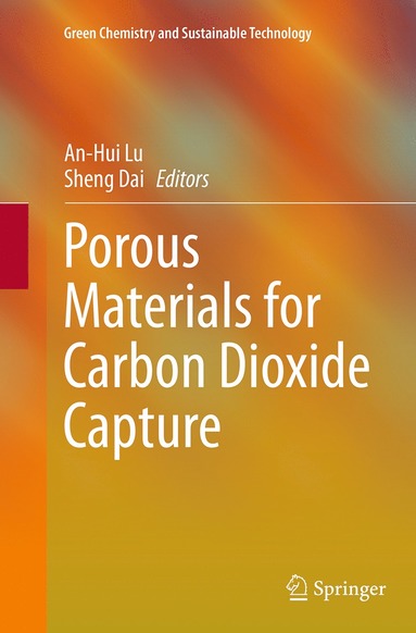 bokomslag Porous Materials for Carbon Dioxide Capture