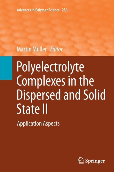 bokomslag Polyelectrolyte Complexes in the Dispersed and Solid State II