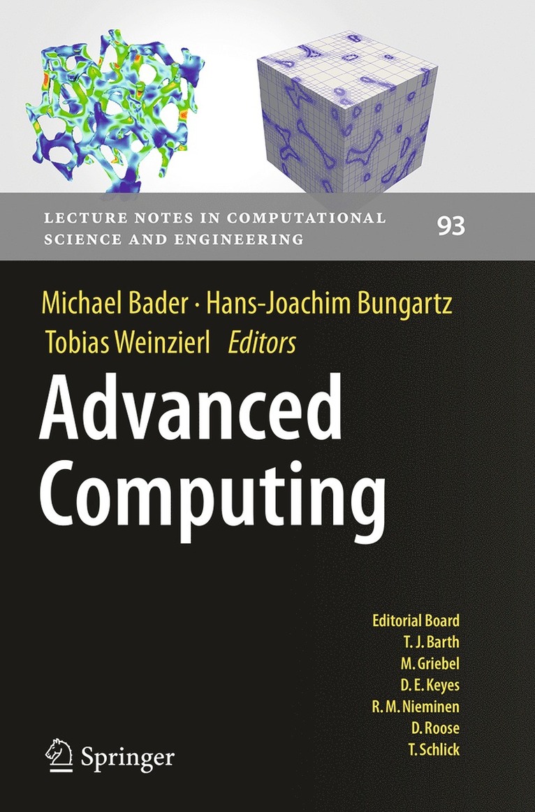 Michael Bader, Hans-Joachim Bungartz, Tobias Weinzierl - Advanced Computing, Häftad
