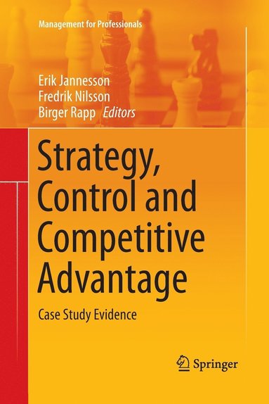 bokomslag Strategy, Control and Competitive Advantage