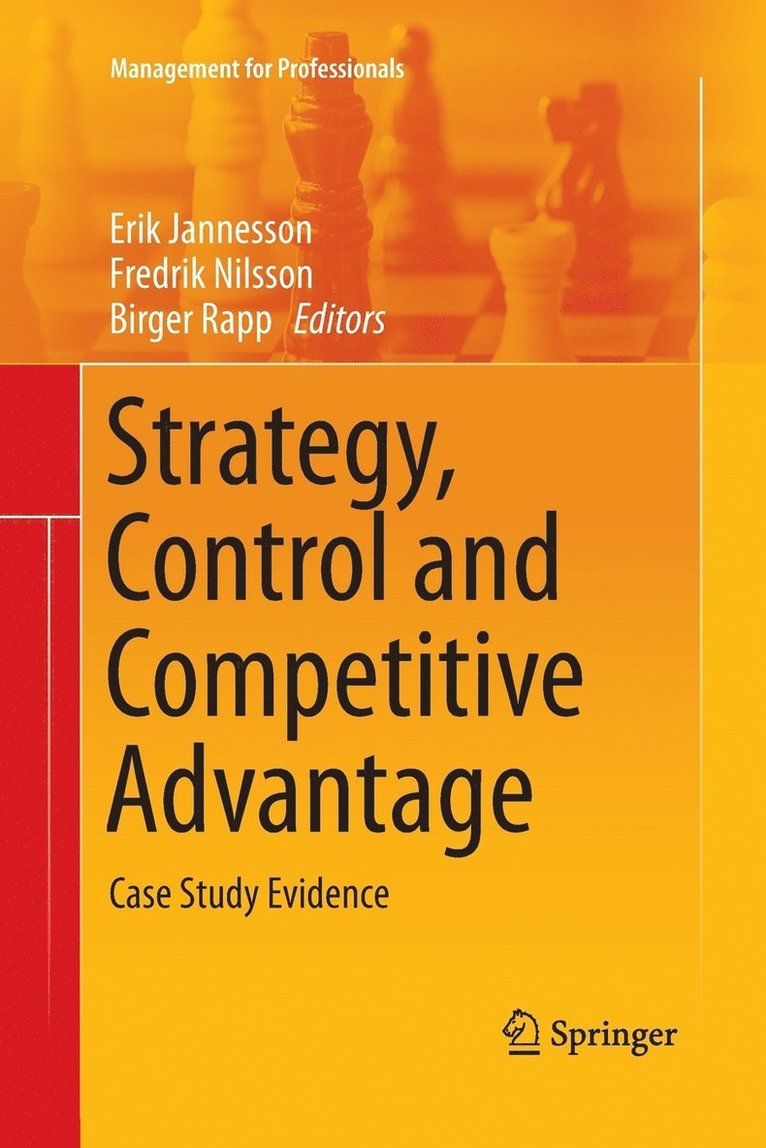 Strategy, Control and Competitive Advantage