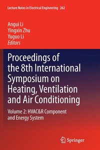 bokomslag Proceedings of the 8th International Symposium on Heating, Ventilation and Air Conditioning