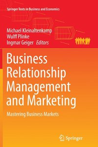 bokomslag Business Relationship Management and Marketing