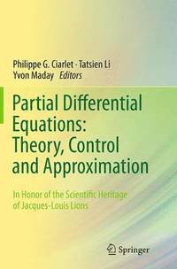 bokomslag Partial Differential Equations: Theory, Control and Approximation
