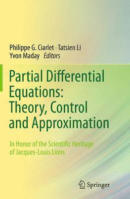 bokomslag Partial Differential Equations: Theory, Control and Approximation