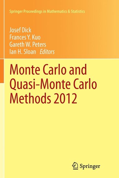 bokomslag Monte Carlo and Quasi-Monte Carlo Methods 2012