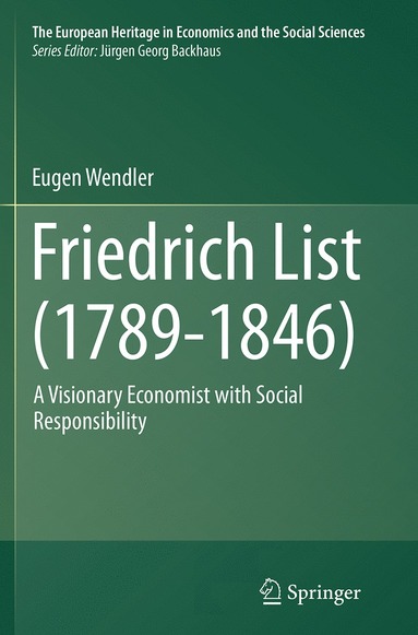 bokomslag Friedrich List (1789-1846)