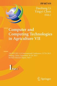 bokomslag Computer and Computing Technologies in Agriculture VII