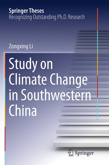 bokomslag Study on Climate Change in Southwestern China