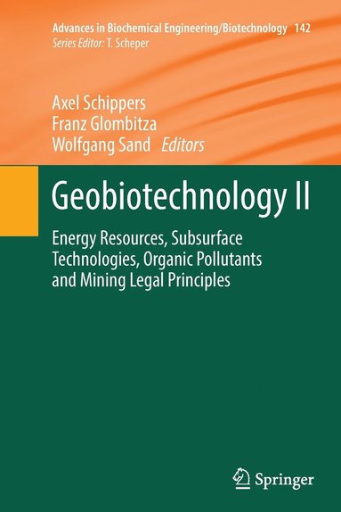 bokomslag Geobiotechnology II