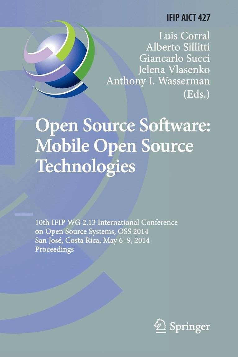 Open Source Software: Mobile Open Source Technologies 1