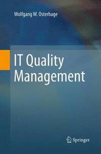 bokomslag IT Quality Management