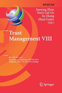 bokomslag Trust Management VIII