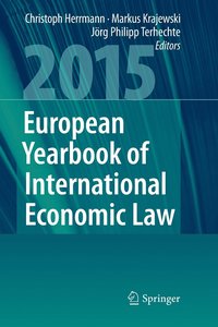 bokomslag European Yearbook of International Economic Law 2015
